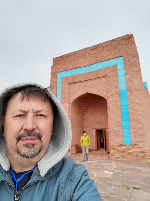 Cuci Han Mezar Kompleksi (Ulıtau, Kazakistan, 12 Eylül 2023).