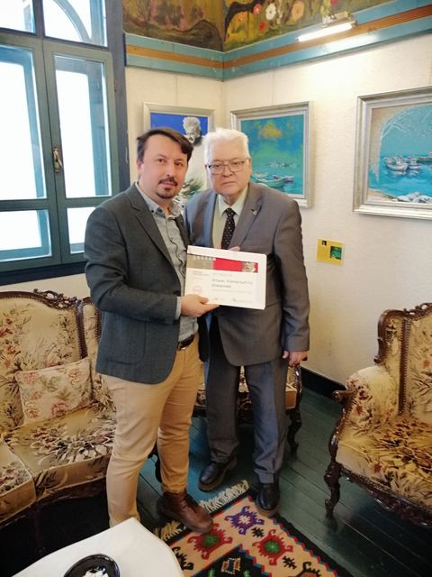 Rusya Sosyal Bilimler Akademisi Üyelik Diploması ve Vernadskiy Altın Madalyası Ödül Töreni (Prof. V. Guzev ile birlikte), Aralık 2018.