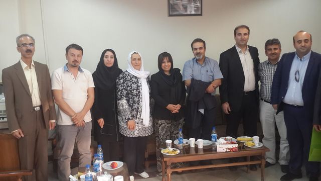 Tebriz Ün. Tarih Bölümü Öğretim Üyeleriyle Toplantı (Tebriz / İran, Eylül 2015)