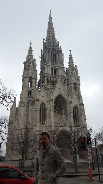 Our Lady of Laeken Church, Brüksel, Belçika 2014