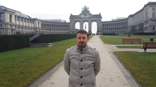 Arcade du Cinquantenaire, Brüksel, Belçika 2014