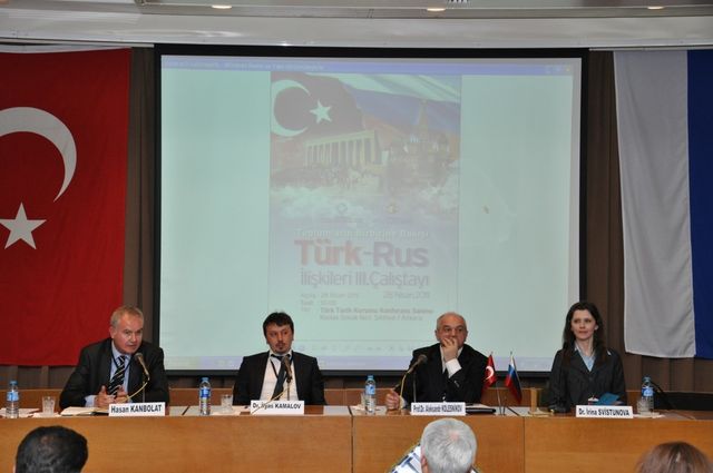 Türk-Rus İlişkileri III. Çalıştayı, Ankara 2011.